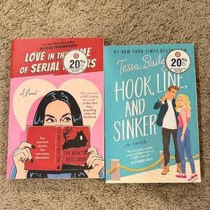 Love in the Time of Serial Killers and Hook, Line, and Sinker Books